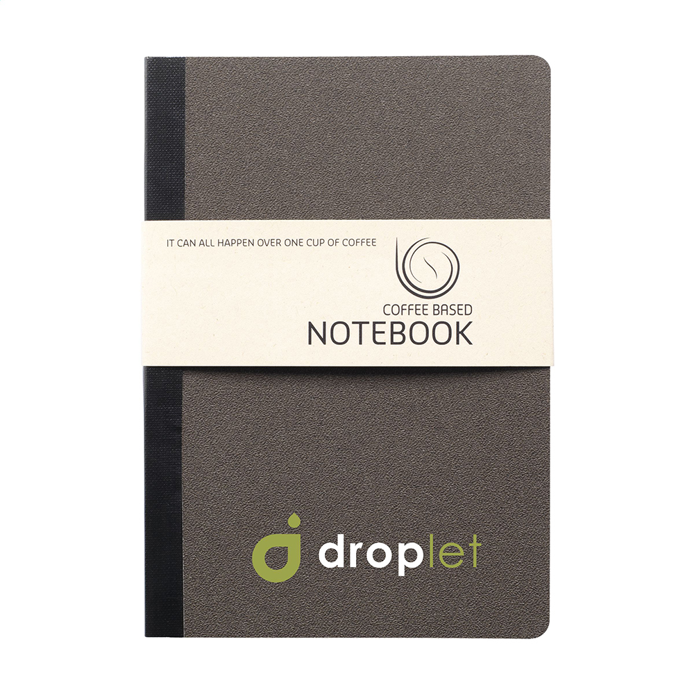 Notebook van koffiedik | Eco geschenk